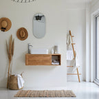 Basic - Wastafelmeubel - Teakhout - Naturel