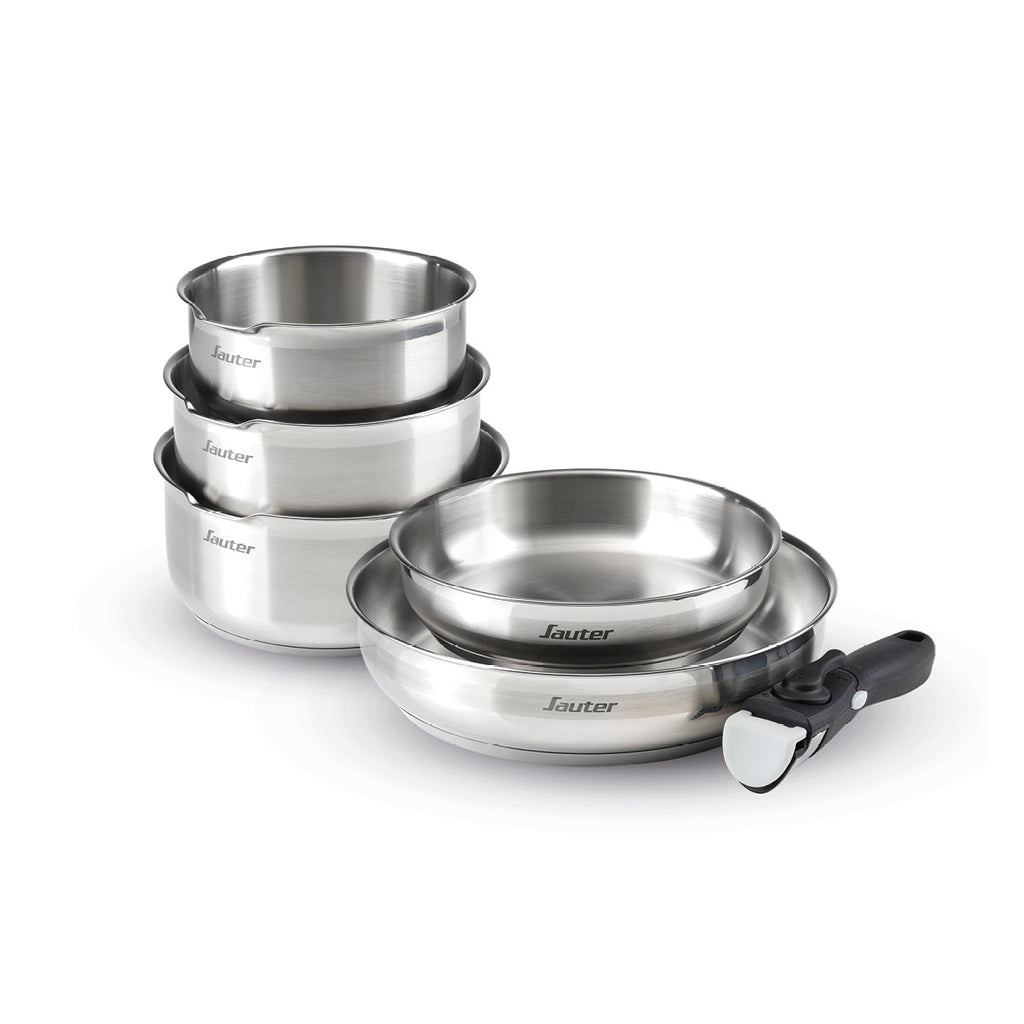 Sauter - Set De Poêles - Acier Inoxydable 304 - Argent