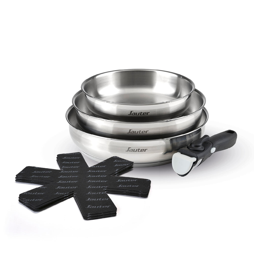 Sauter - Set De Poêles - Acier Inoxydable 304 - Argent