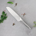 Santoku knife - Silver - 18cm