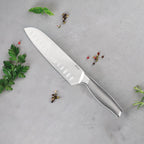 Santoku knife - Silver - 18cm