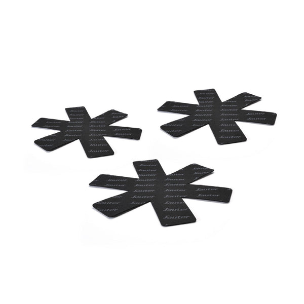 Juego de 3 separadores de sartenes - Negro