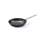 Poêle En Fonte Structure Nid D'Abeille Avec Poignée En Inox - Noir - 3 Tailles