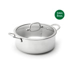 Triply Stainless Steel Saucepan - Multinox Pro - Silver - 26cm