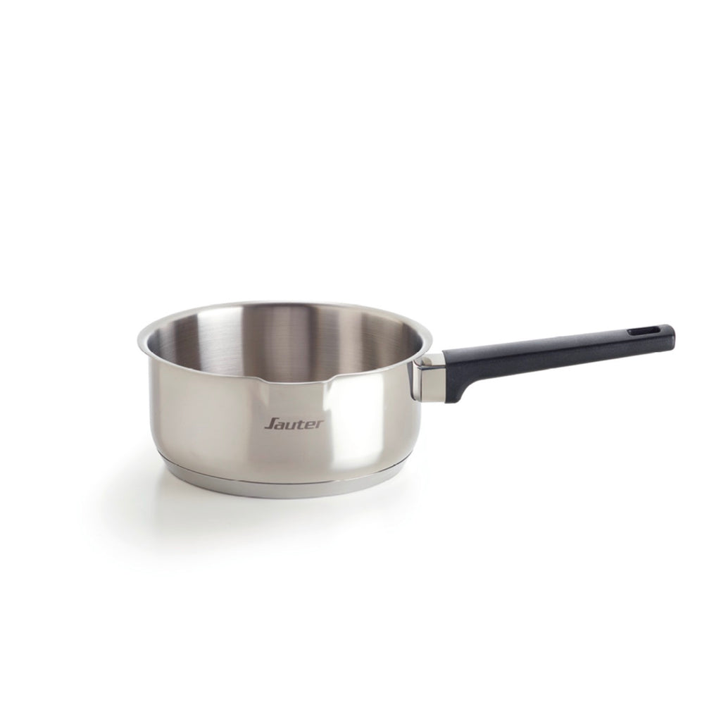 Set of 3 Stainless Steel Saucepans - Qulinox - Silver