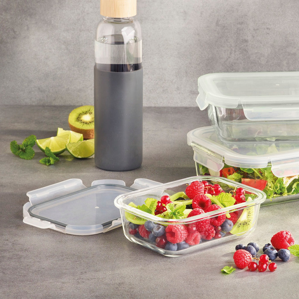 Set De 5 Boîtes De Conservation Avec Couvercle - Transparent