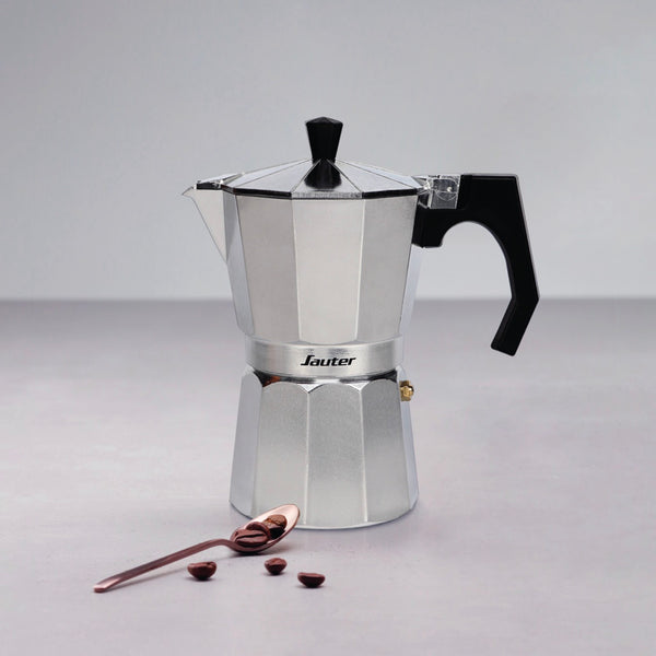 Aluminum Coffee Maker - Silver