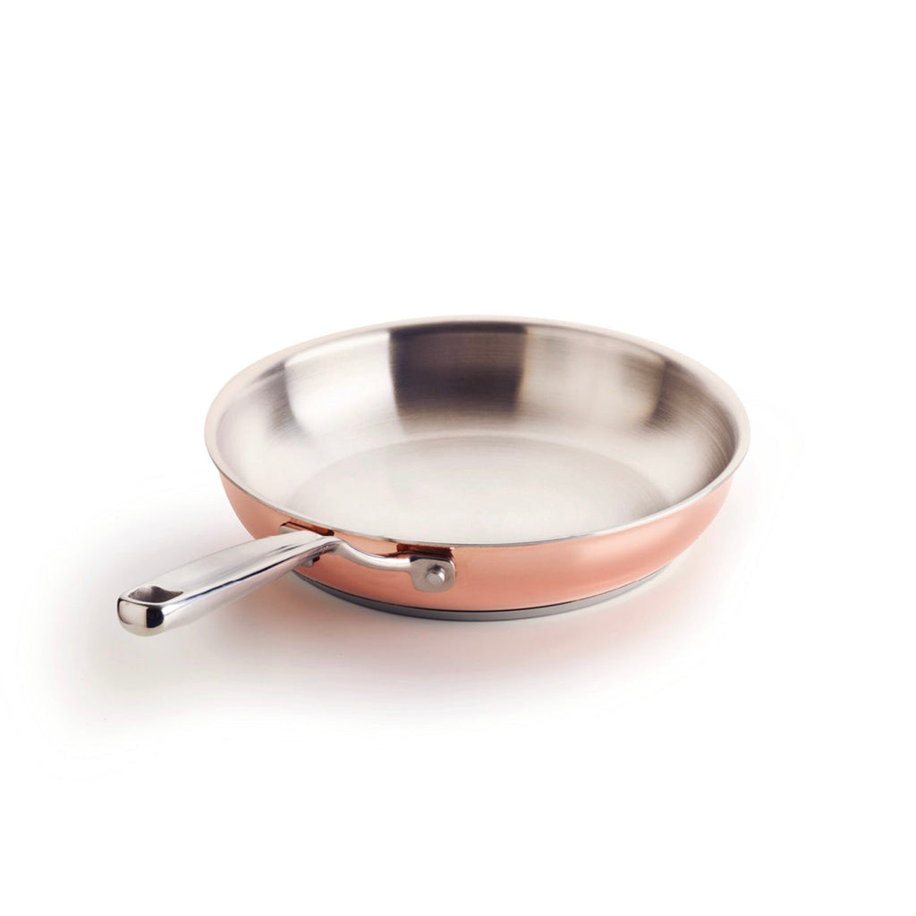 Set De 3 Sartenes De Acero Inoxidable Triply - Cobre