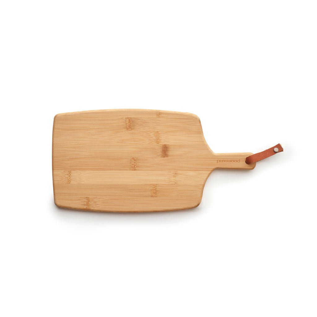 Rectangular Cutting Board with Handle - Bamboo - Wood - 3 Sizes