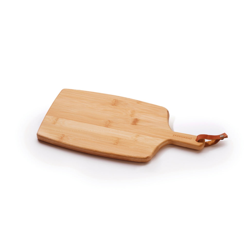 Rectangular Cutting Board with Handle - Bamboo - Wood - 3 Sizes