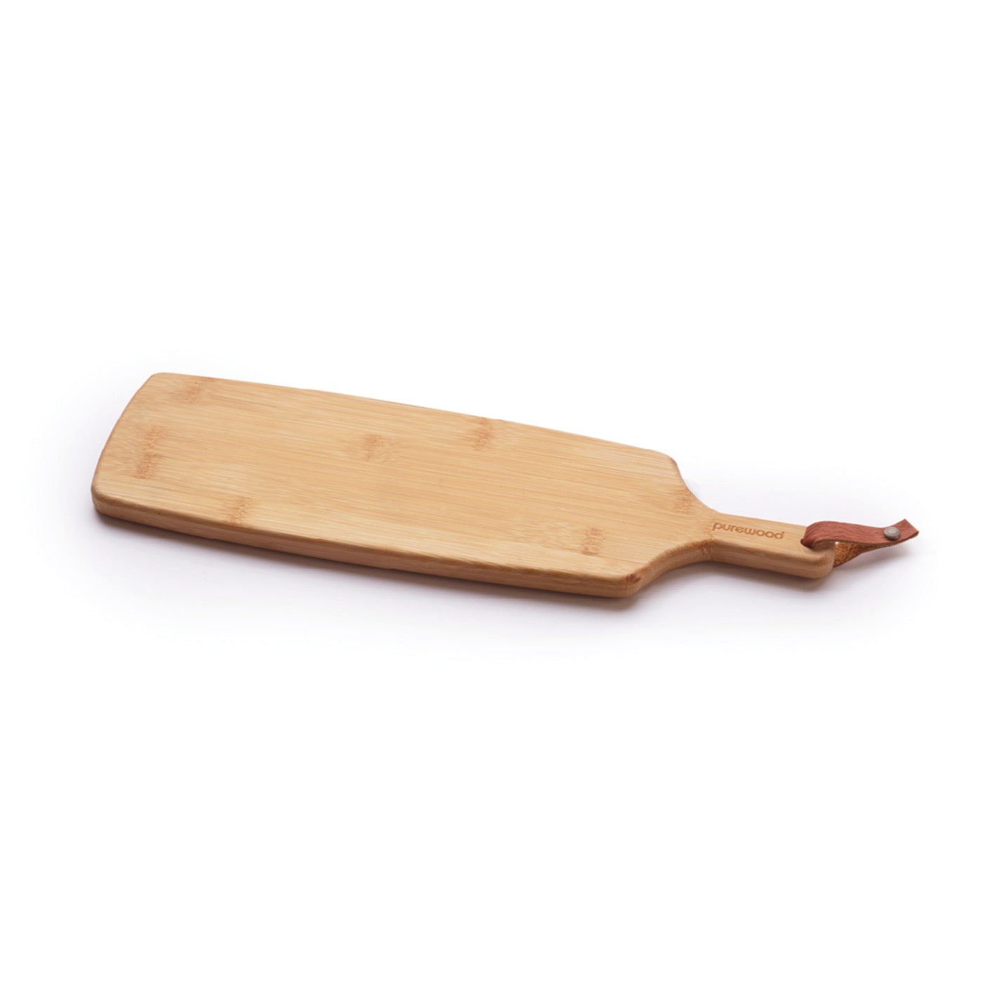 Rectangular Cutting Board with Handle - Bamboo - Wood - 3 Sizes