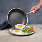 Batería De Cocina Triply 9 Piezas - Multinox Pro Ceramic - Plateado