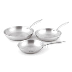 Triply 3-Piece Pan Set - Multinox - Silver