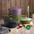 4-Piece Stackable Cookware Set - Green