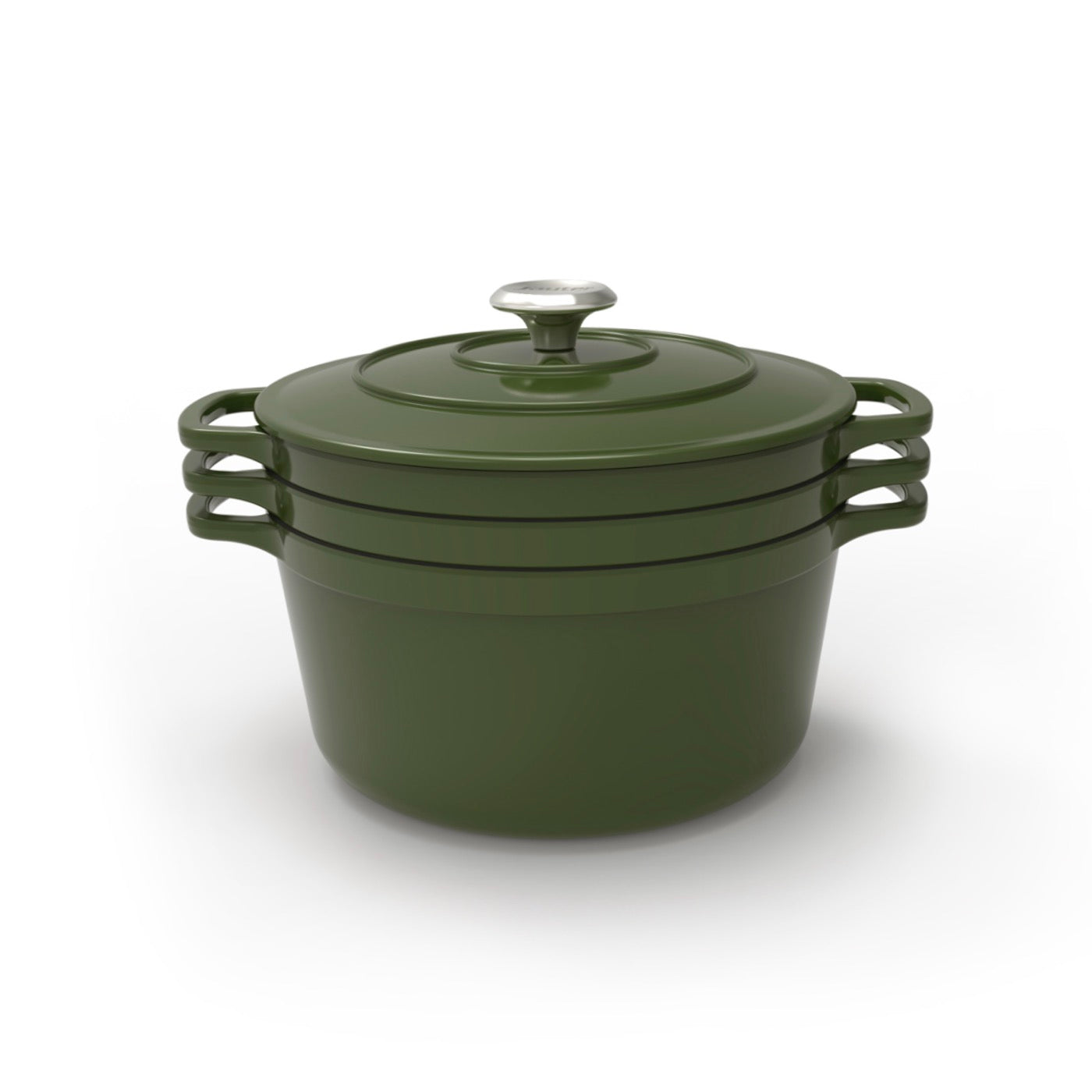 4-Piece Stackable Cookware Set - Green