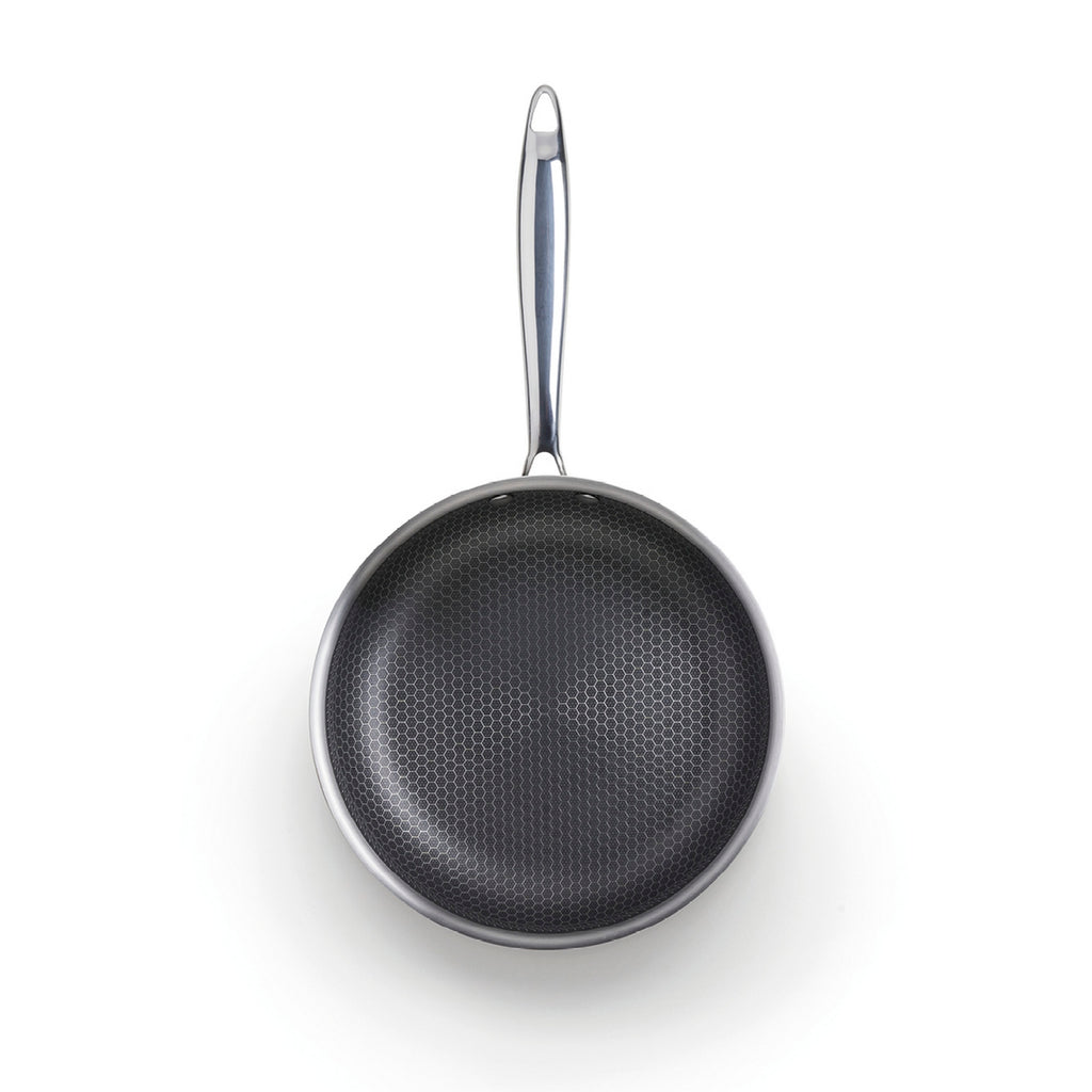 Triply Frying Pan - 24CM - Non-Stick Honeycomb Coating - Silver