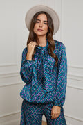Blusa - Petróleo