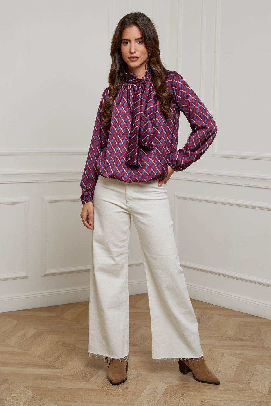 Blusa - Ciruela