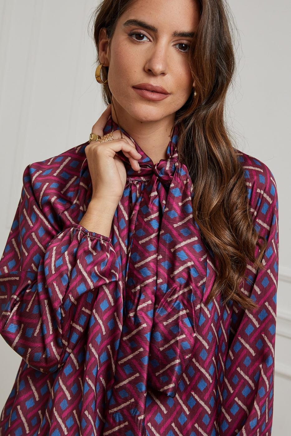 Blusa - Ciruela