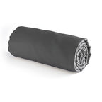 Cotton Sateen Fitted Sheet - Plain Dark Grey