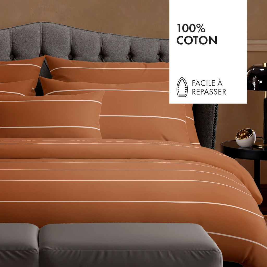 Cotton Sateen Flat Sheet - Charles Brown