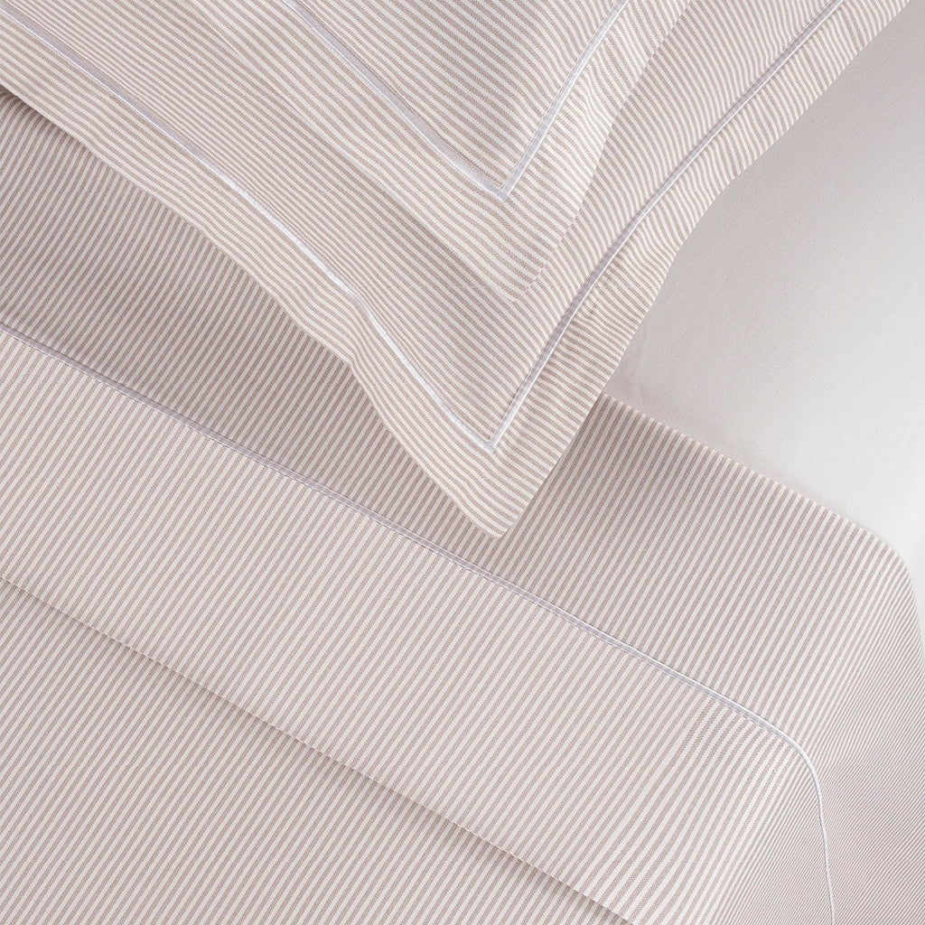 Cotton Percale Sheet Set - Lyon Taupe