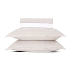 Cotton Percale Sheet Set - Lyon Taupe
