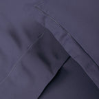 Kussensloop van katoensatijn - Uni 1 Baratta blauw 06