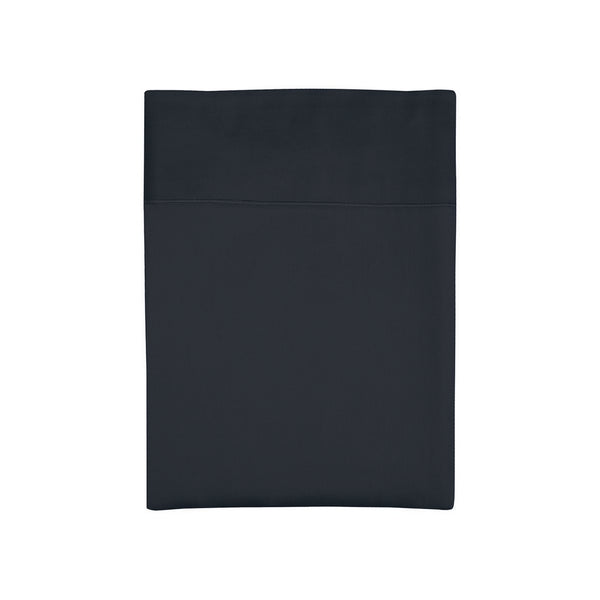 Cotton Sateen Flat Sheet - Plain 1 Baratta Blue 11