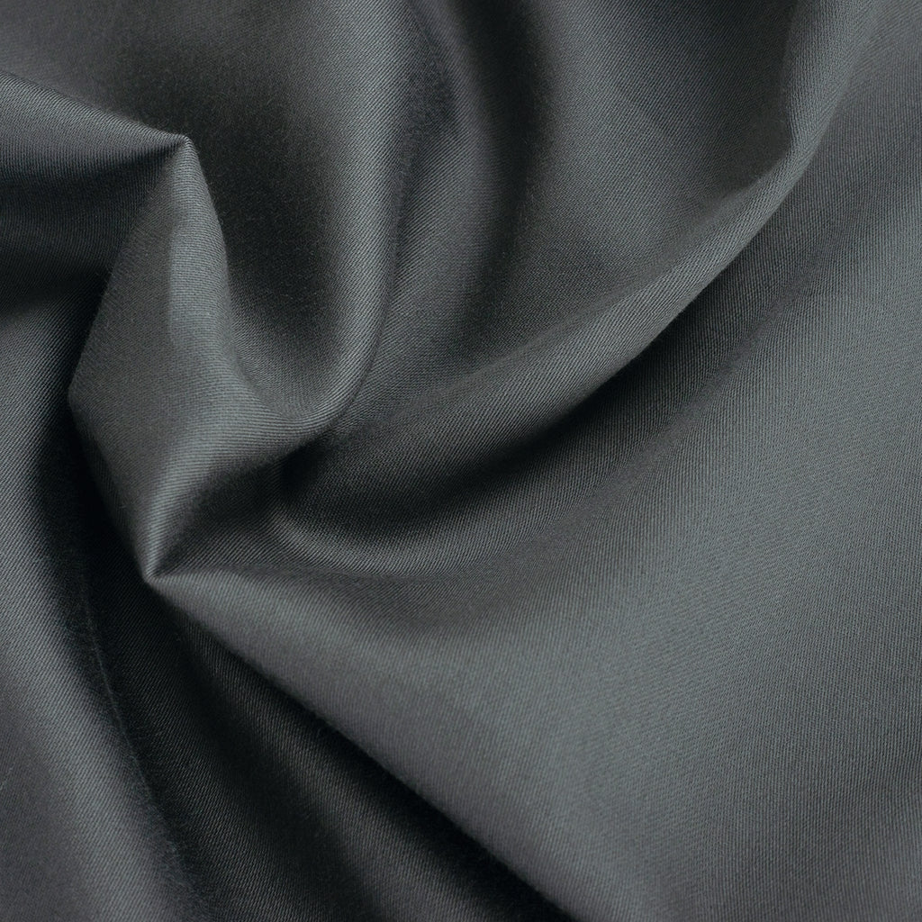 Cotton Sateen Flat Sheet - Plain 1 Baratta Grey 02