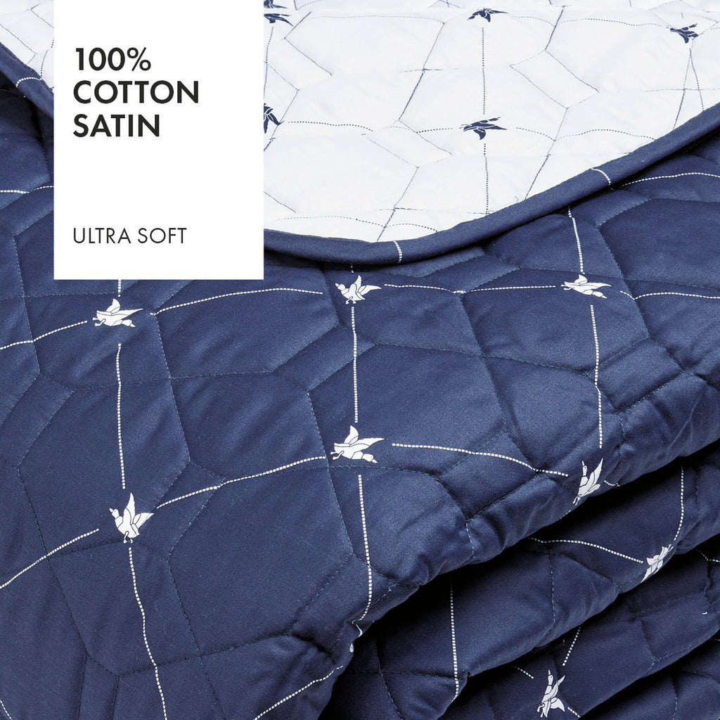 Sprei XL Canards Evy Blauw