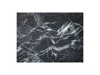 Opera - Low 4-Door Sideboard - Oak Effect and Black Marble Imitation
