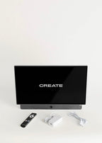 Tv Move Studio - Téléviseur Intelligent Portable 24" Avec Batterie Et Écran Antireflet