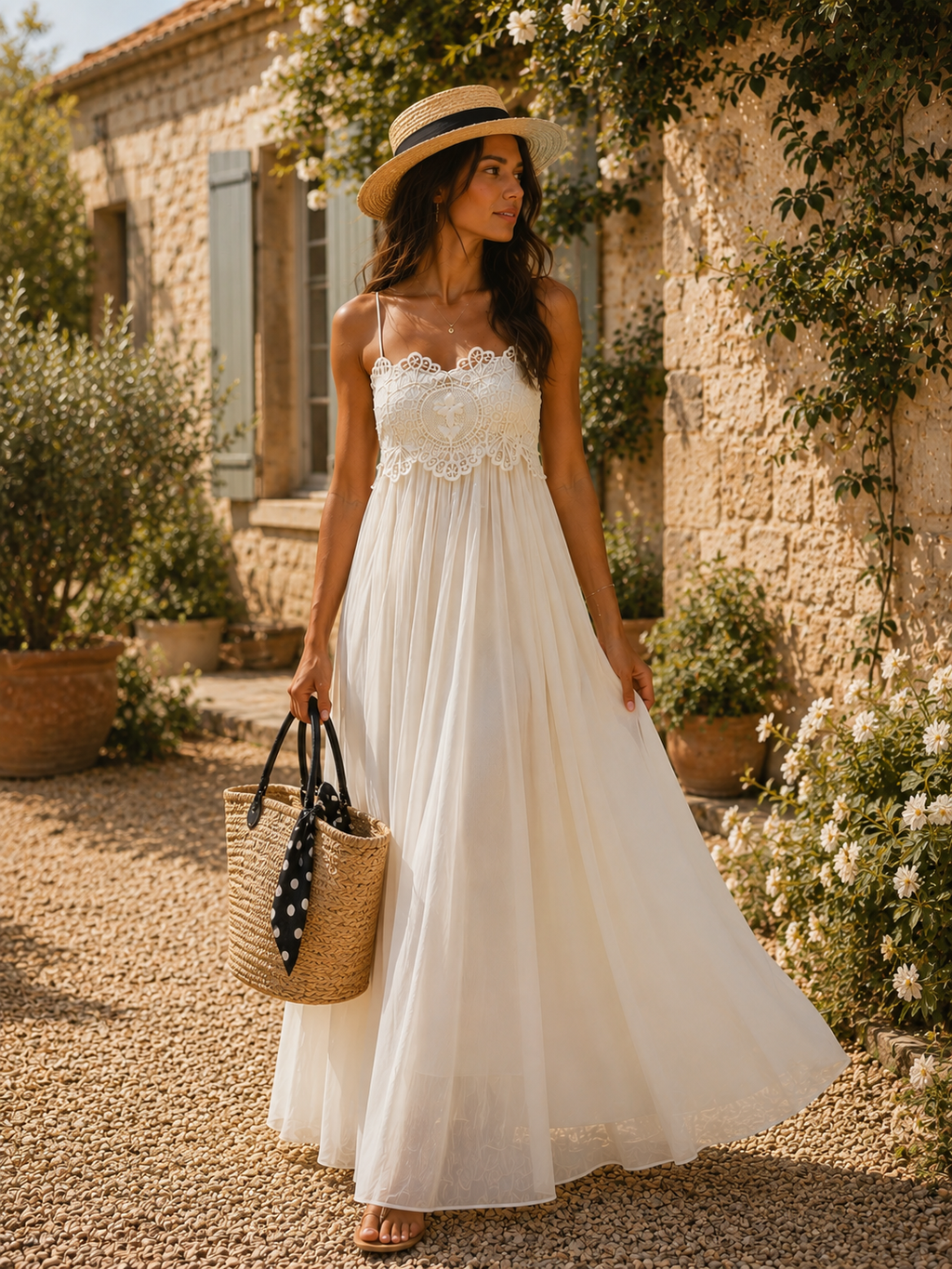 Vestido Angelique - Crudo