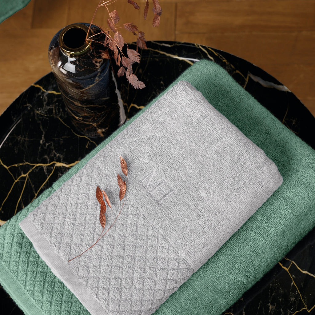 Eden - Set De 2 Serviettes - Vert Bouteille