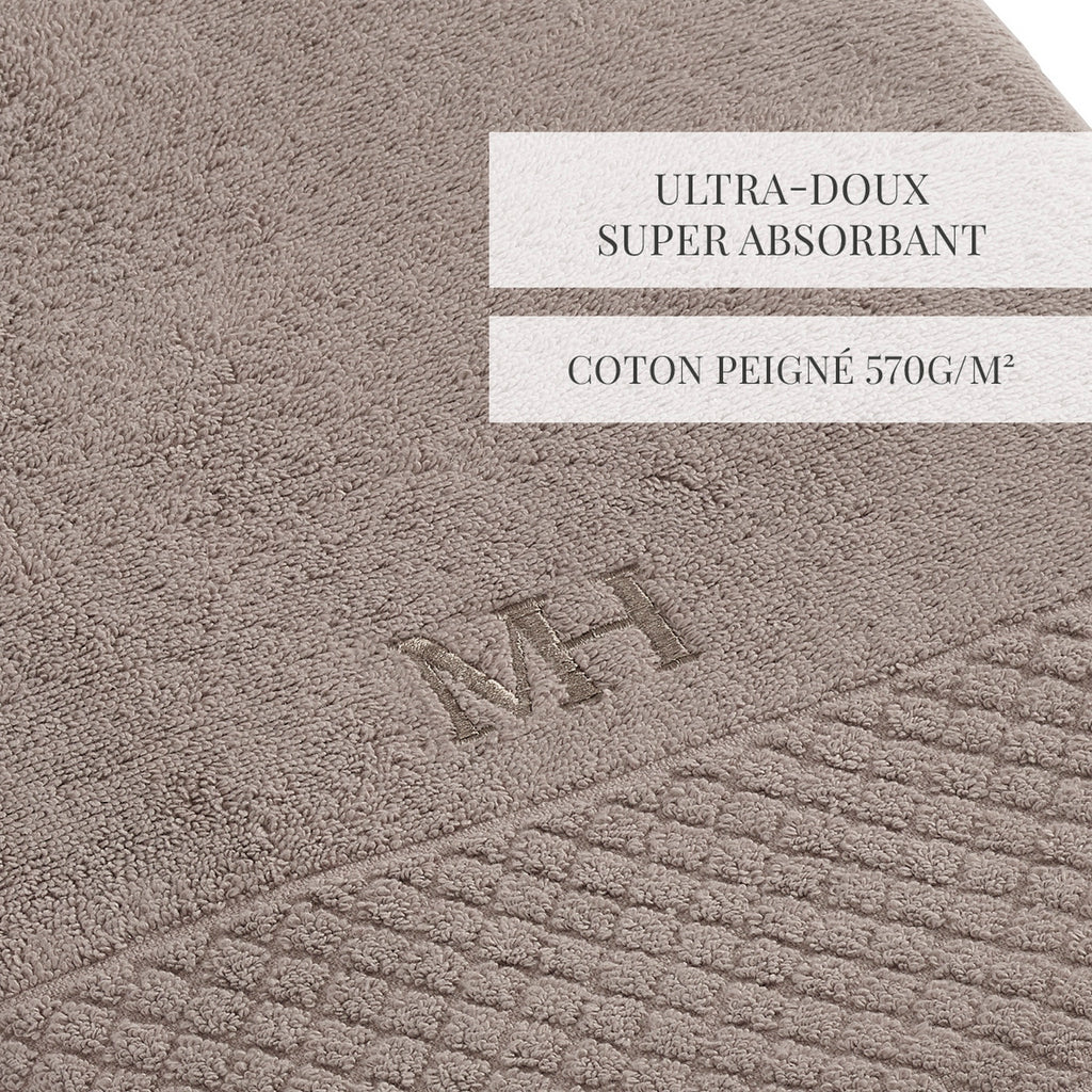 Eden - Maxi Drap De Bain - Brun