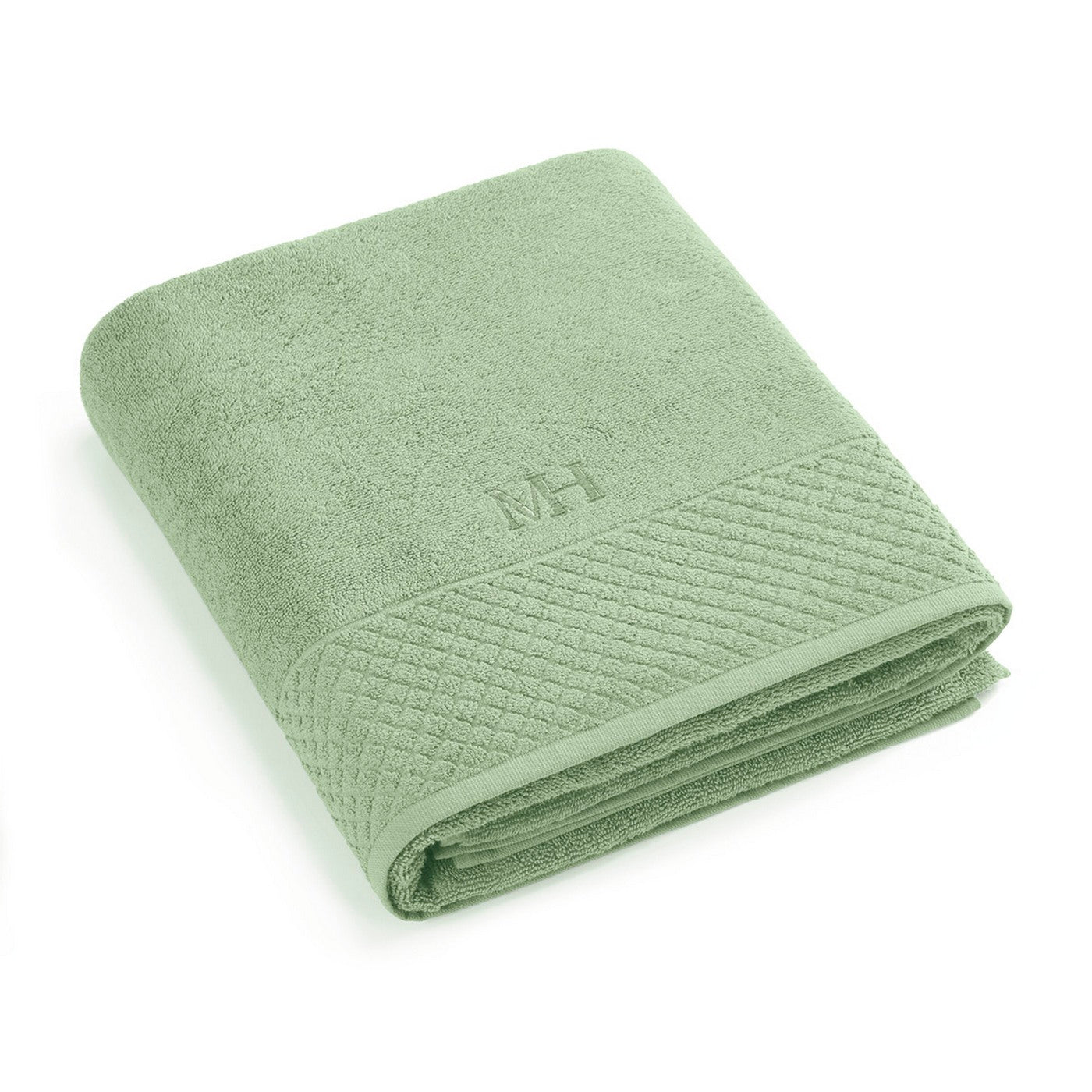 Eden - Maxi Drap De Bain - Vert Prairie