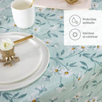 Floral Innocence - Mantel - Verde Claro