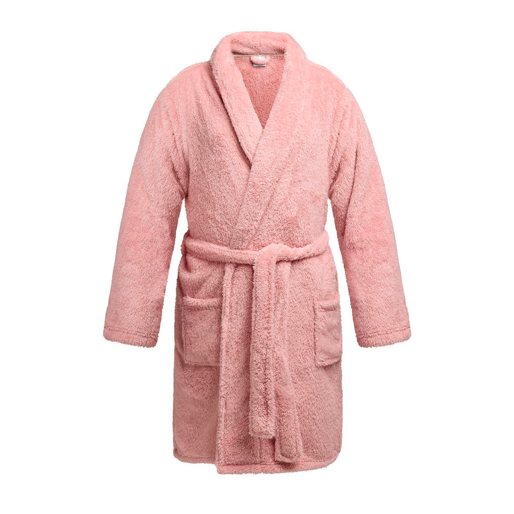 Uni - Robe De Chambre - Rose Clair