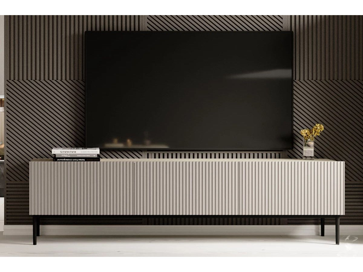 Kasha - TV Unit - Black Legs - 2 Sizes
