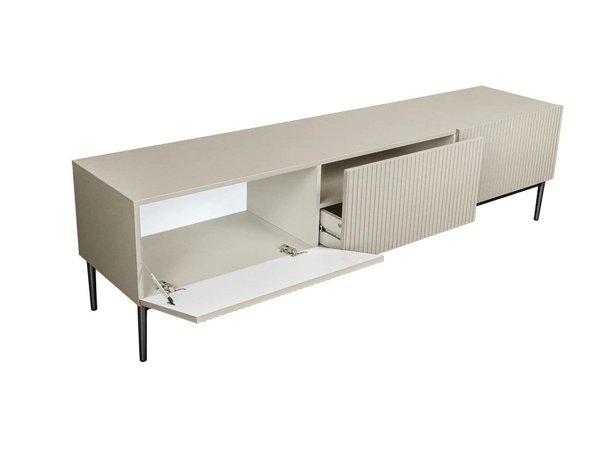 Kasha - TV Unit - Black Legs - 2 Sizes