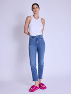 Berenice - Jean Slim - Medium-Blue-Denim