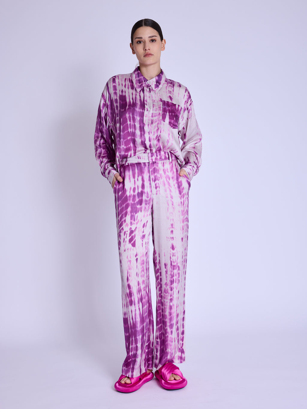 Imp City Trousers - Mosaic-Purple