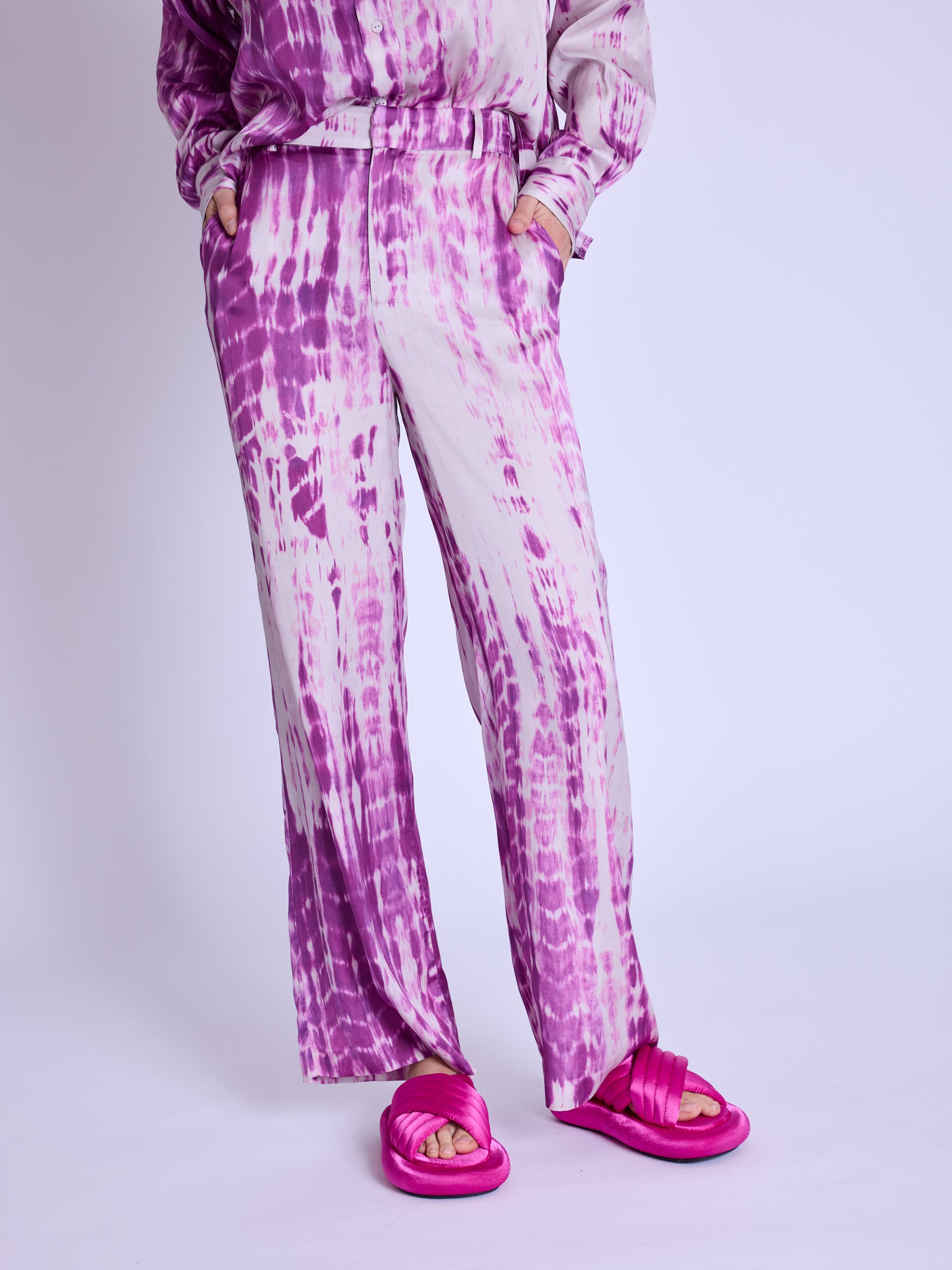 Imp City Trousers - Mosaic-Purple
