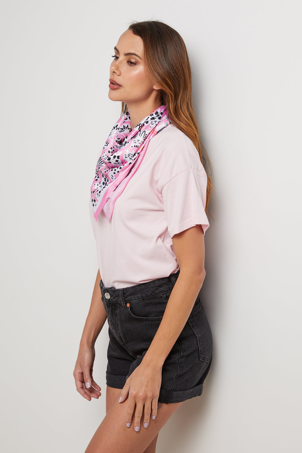 Top Scarf - Pink - Women