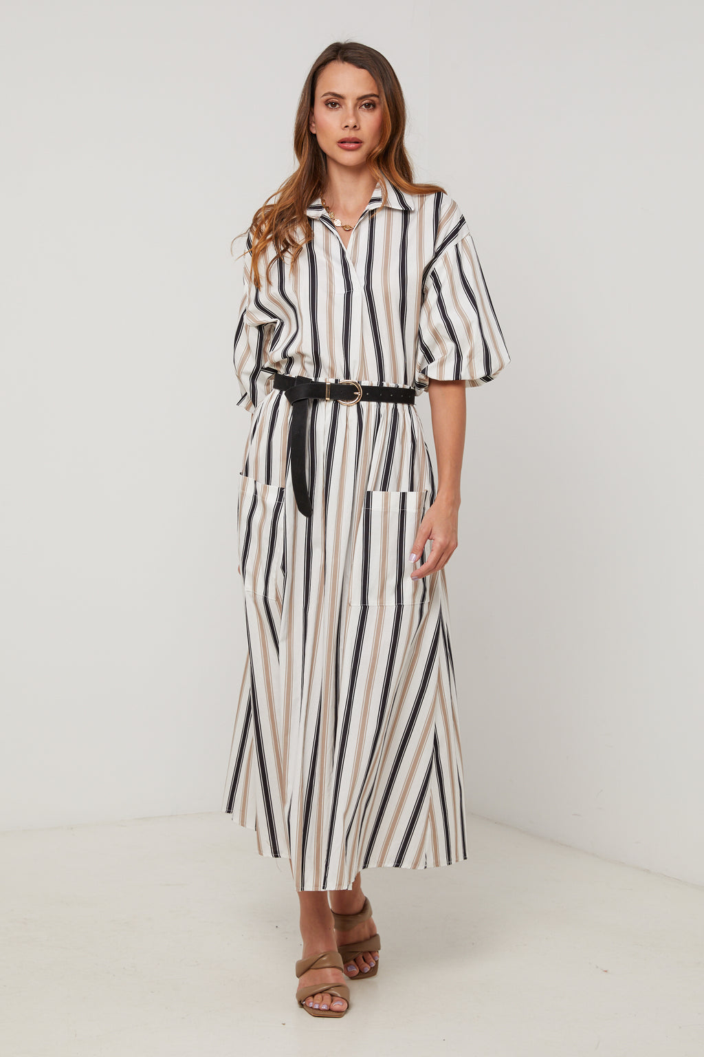 Top - Blanco Negro - Mujer