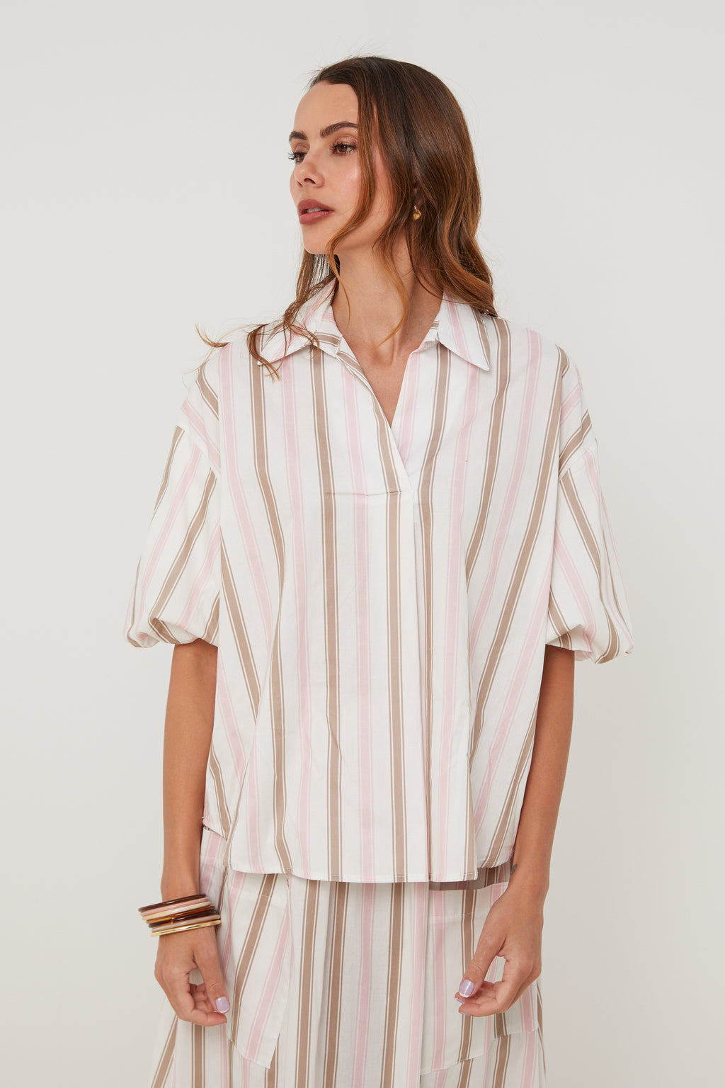 Top - Blanco Rosa - Mujer