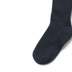 Collants Côtelés En Laine Robin - Navy - Enfant