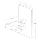 Tower Guitar Wall Mount - White