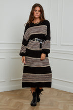 Sweater Dress - Black